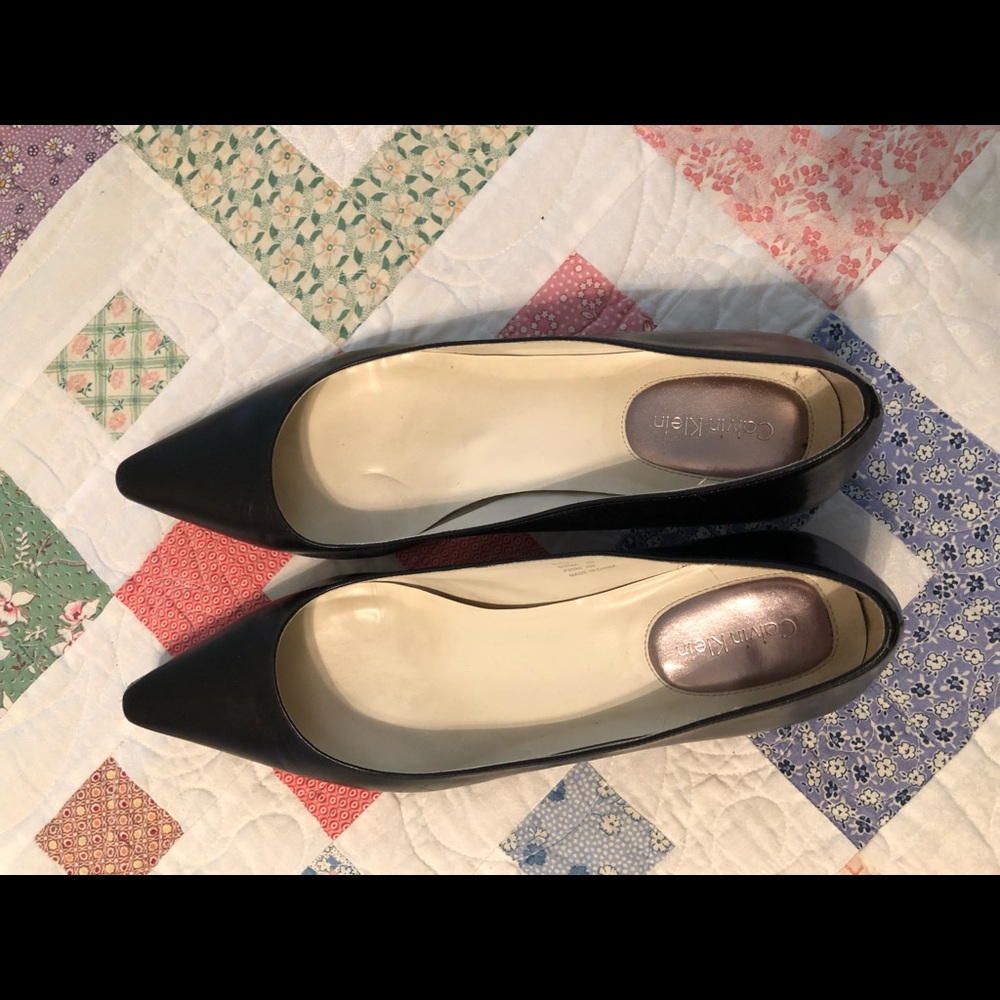 Calvin Klein kitten heels